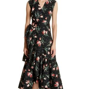 Rebecca Taylor Ikat Wrap Dress Size 2 NWT